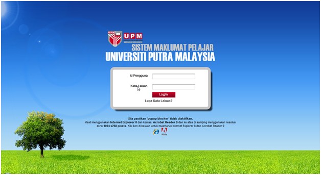 Garis Panduan Login Sistem Smpweb Bagi Pelajar Baharu